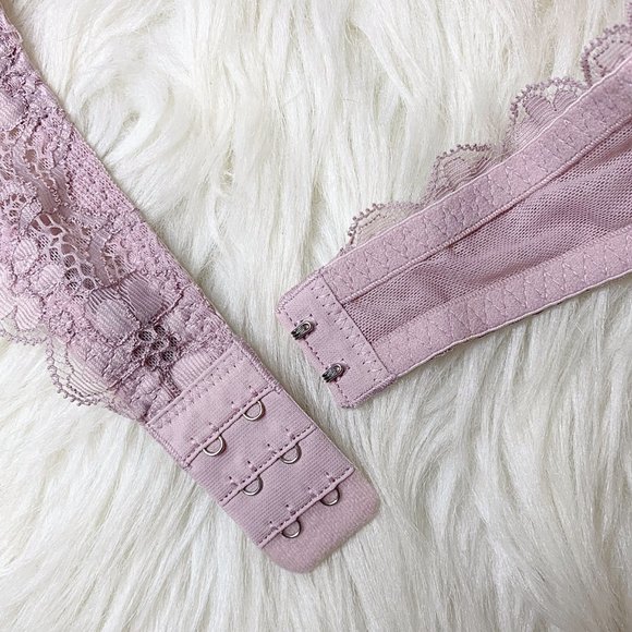 Free People Lilac Galloon Lace Halter Soft Bra - Picture 11 of 12